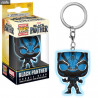 Porte-clés Black Panther - Pocket Pop! Black Panther phosphorescent GITD, Marvel