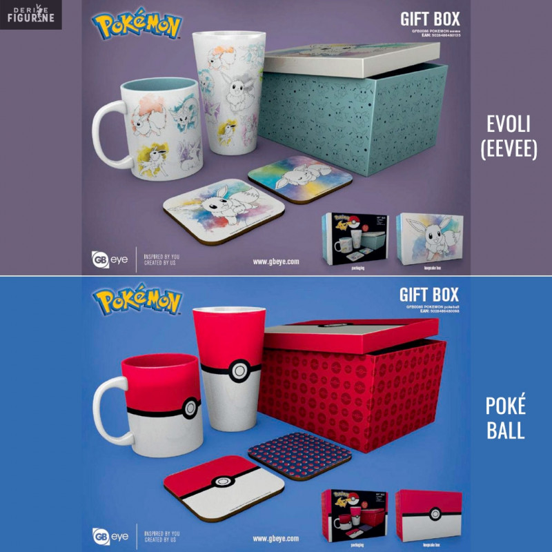 Gift box Pokémon - Eevee...