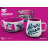 Breakfast set DC Comics - Chibi League, Wonder Woman Brave or Logos