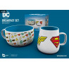 Breakfast set DC Comics - Chibi League, Wonder Woman Brave or Logos