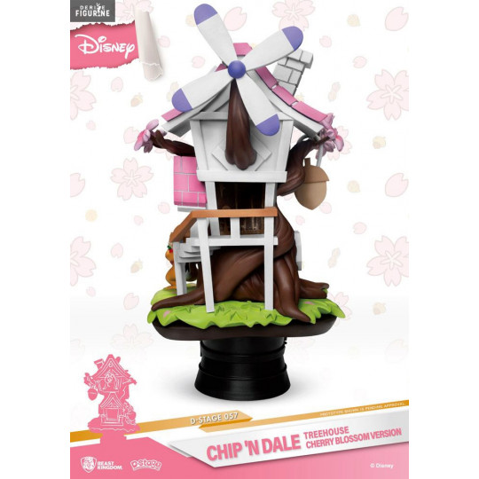 Figurine Tic et Tac Tree House ver. Cherry blossom, D-Stage - Disney