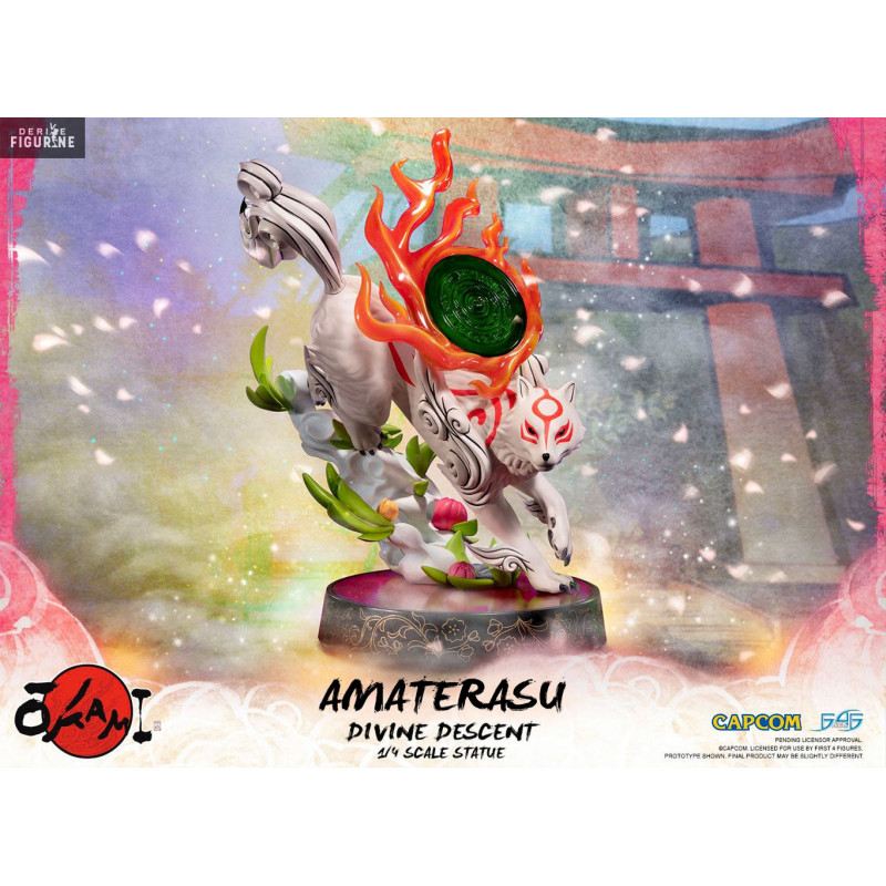 Okami - Figurine Amaterasu,...