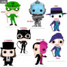 DC Comics, Batman Pop! - Catwoman, Penguin, Two Face, Riddler, Joker or Mr Freeze figure