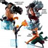 One Piece - Sanji, Zoro, Luffy Gear 4 Boundman or Snakeman (Battle Memories) figure, Ichibansho