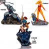Thundercats - Figurine Panthro, Cheetara ou Lion-O & Snarf Deluxe, BDS Art Scale