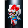 Figure Hello Kitty Gundam Color or Char's Zaku II, Diecast Chogokin