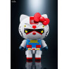 Figure Hello Kitty Gundam Color or Char's Zaku II, Diecast Chogokin