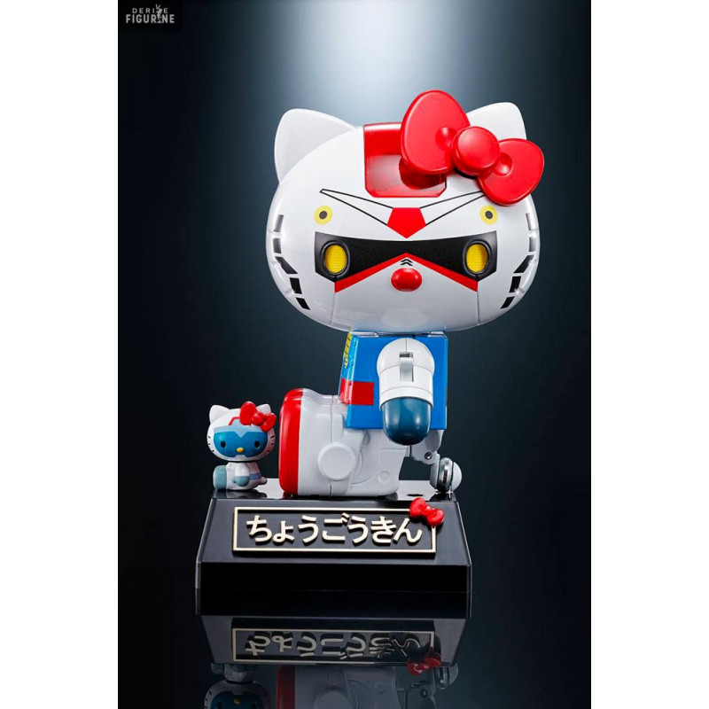Figure Hello Kitty Gundam Color or Char's Zaku II, Diecast