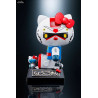 Figure Hello Kitty Gundam Color or Char's Zaku II, Diecast Chogokin