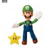 World of Nintendo - Figure Luigi with Super Star