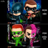 DC Comics, Batman Forever - Pack 2 figurines Batman & Robin ou Sphinx & Double-Face, Cosbaby