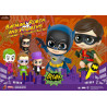 DC Comics, Batman 1966 - Pack 6 figurines Batman, Robin and Villains, Cosbaby