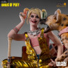 DC Comics, Birds of Prey - Harley Quinn & Bruce figure, Deluxe Art Scale