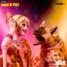 DC Comics, Birds of Prey - Harley Quinn & Bruce figure, Deluxe Art Scale