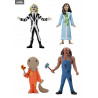 Toony Terrors - Pack 4 figures Victor Crowley, Regan, Beetlejuice and Sam