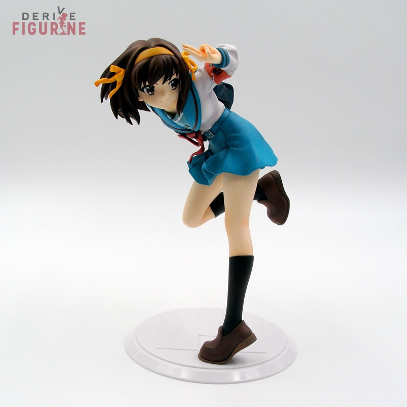 La Mélancolie de Haruhi Suzumiya - Figurine de Haruhi Suzumiya, Ver. uniforme (seconde main)