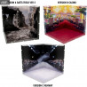 Dioramansion - Decor Nendoroid / FIGMA, Battlefield Ver 2 (A), Casino (B) ou Runway (C)