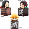 Demon Slayer: Kimetsu no Yaiba - Pack Nezuko, Tanjiro and Zenitsu figures, Hikkake