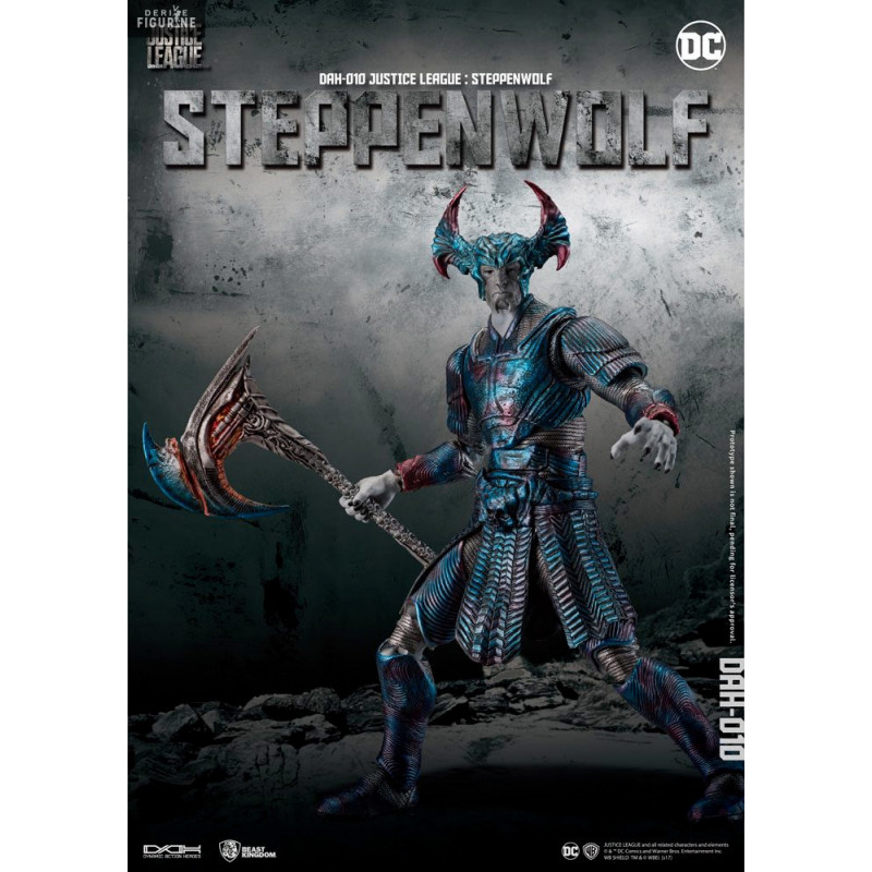 DC Comics - Justice League - Figurine Steppenwolf, Dynamic 8ction Heroes
