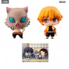 Demon Slayer: Kimetsu no Yaiba - Pack 2 figurines Zenitsu & Inosuke Classique ou Deluxe, Chimimega Buddy Series