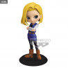 Dragon Ball Z - Figurine Android 18 Bleu ou Rose, Q Posket