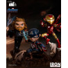 Marvel Avengers Endgame - Figurine Iron Man, Captain America ou Thor, Mini Co