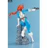 G.I. Joe - Figurine Scarlett ou Baroness, 25th Anniversary Blue Color, Bishoujo
