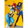 G.I. Joe - Figurine Scarlett ou Baroness, 25th Anniversary Blue Color, Bishoujo