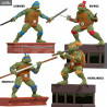 Tortues Ninja - Figurine Michelangelo, Raphael, Donatello ou Leonardo