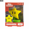 Veilleuse Super Mario - Maskass, Étoile, Fleur ou Pow, Icon Light
