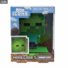 Veilleuse Minecraft - Alex, Steve, Zombie ou Creeper, Icon Light
