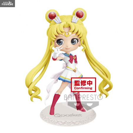 Banpresto Eternal Qposket SUPER SAILOR CHIBI MOON normal Figure Figurine 13cm