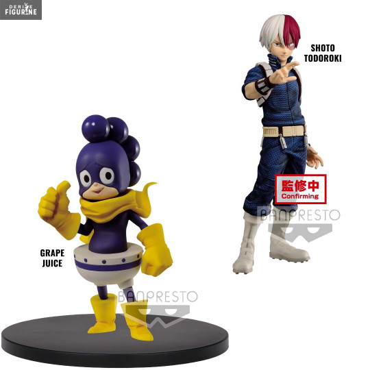 Grape Juice Age Of Heroes Or Shoto Todoroki Texture Figure My Hero Academia Banpresto Grape Juice Age Of Heroes Or Shoto Todoroki Texture Figure My Hero Academia Banpresto
