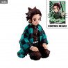 Demon Slayer Kimetsu no Yaiba - Figurine Tanjiro Palm Size Classique ou Deluxe, G.E.M