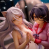 Nekomonogatari Monogatari Series - Figurine Tsubasa Hanekawa Set