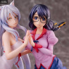 Nekomonogatari Monogatari Series - Figurine Tsubasa Hanekawa Set