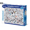 Disney - Puzzle Reine des Neiges 2, 101 Dalmatiens ou Villains