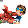 Digimon Tamers - Figurine Lenamon & Ruki ou Matsuda Takato & Guilmon, G.E.M. Series