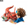 Digimon Tamers - Figurine Lenamon & Ruki ou Matsuda Takato & Guilmon, G.E.M. Series