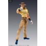JoJo's Bizarre Adventure - Figurine Joseph Joestar & Iggy, Super Action Chozokado