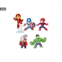 Marvel, Avengers Infinity War - Pack 5 figures Gurihiru Art