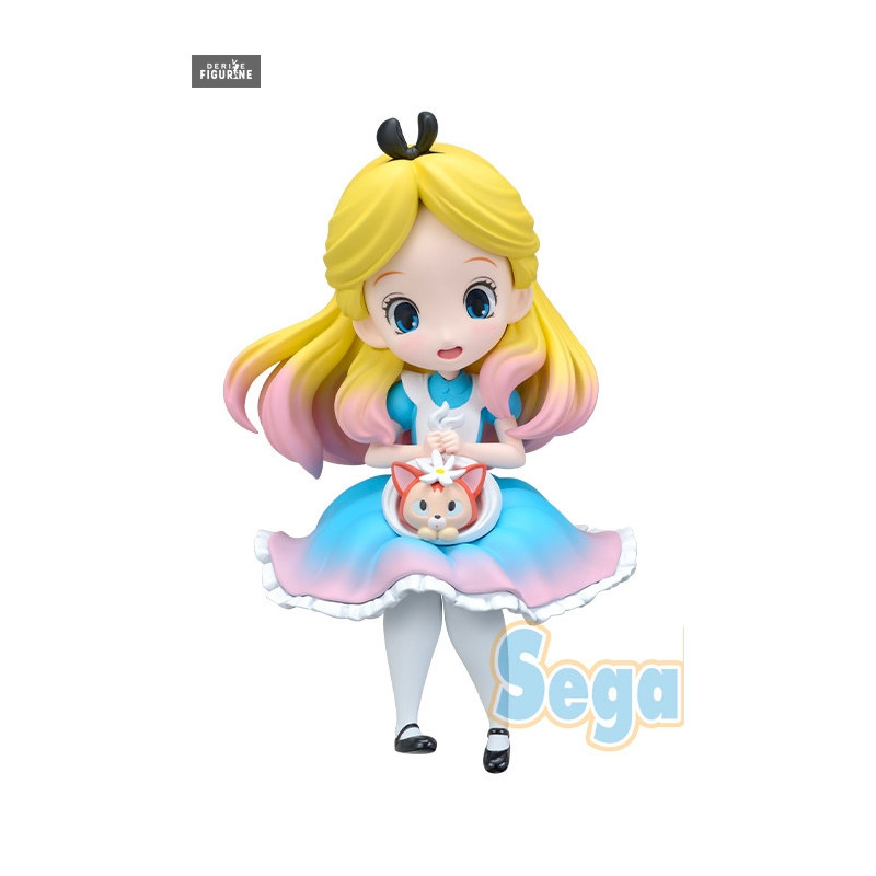 Disney, Alice au pays des merveilles - Figurine Alice Sprinkles Sugar Pink, PM Sega Prize