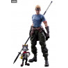 Final Fantasy VII Advent Children - Figures Cid Highwind and Cait Sith, Play Arts Kai