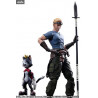 Final Fantasy VII Advent Children - Figures Cid Highwind and Cait Sith, Play Arts Kai