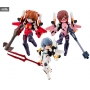 Evangelion Movie - Pack 3 figures Asuka, Rei and Mari, Desktop Army