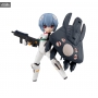 Evangelion Movie - Pack 3 figures Asuka, Rei and Mari, Desktop Army