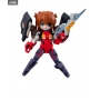 Evangelion Movie - Pack 3 figures Asuka, Rei and Mari, Desktop Army