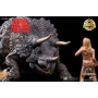One Million Years B.C - Pack 2 figures Triceratops & Loana