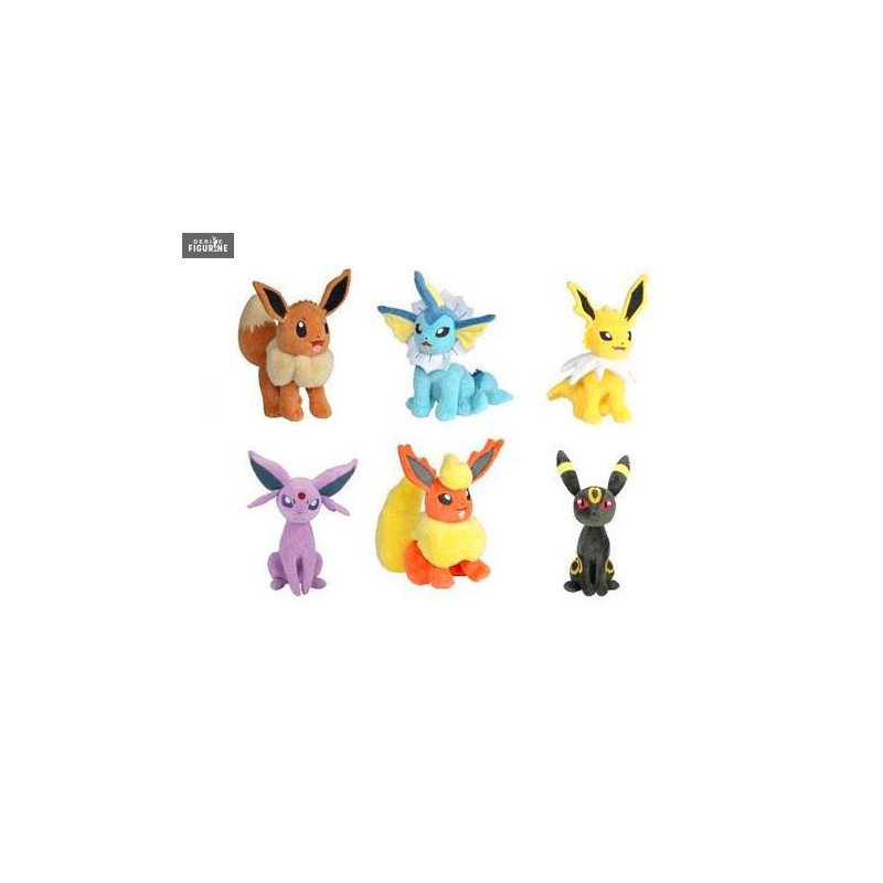 Pokemon - Pack 6 plushies Eevolutions