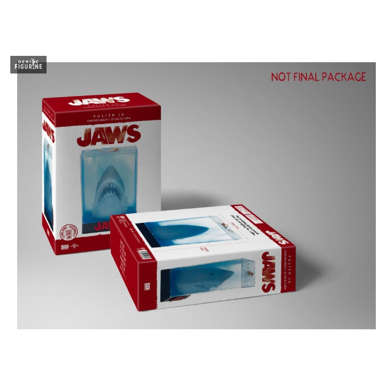 Jaws - Poster 3D figure